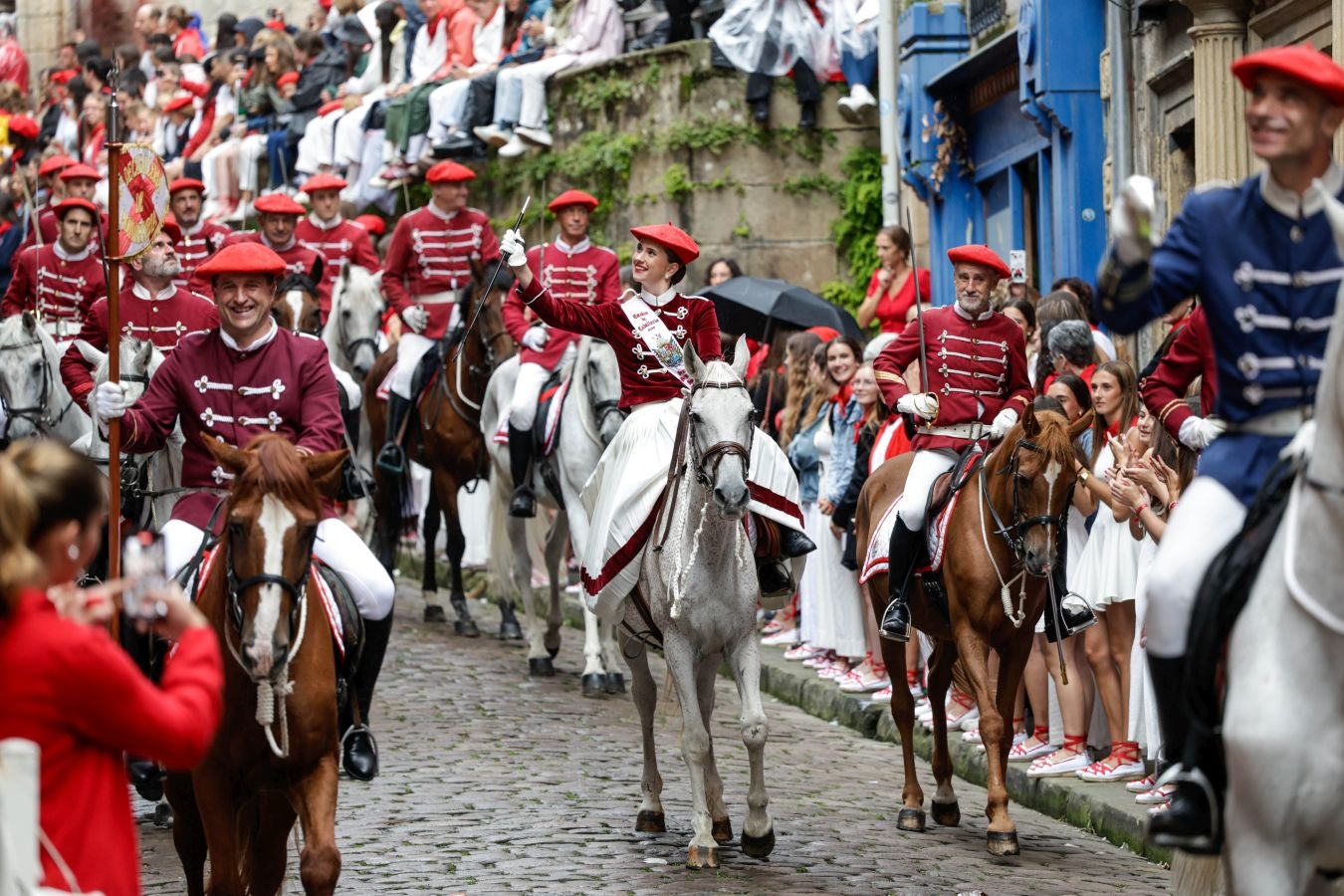 El desfile del Alarde, en imágenes