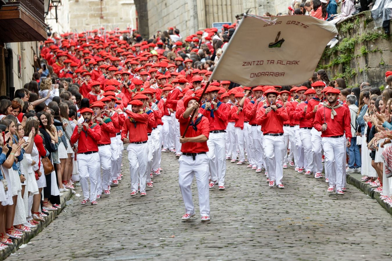 El desfile del Alarde, en imágenes