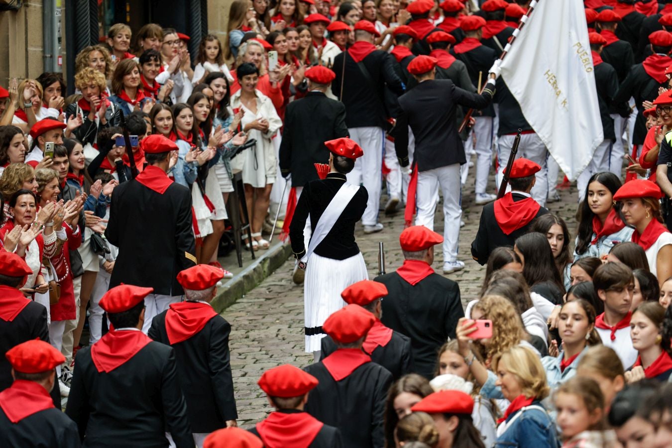El desfile del Alarde, en imágenes