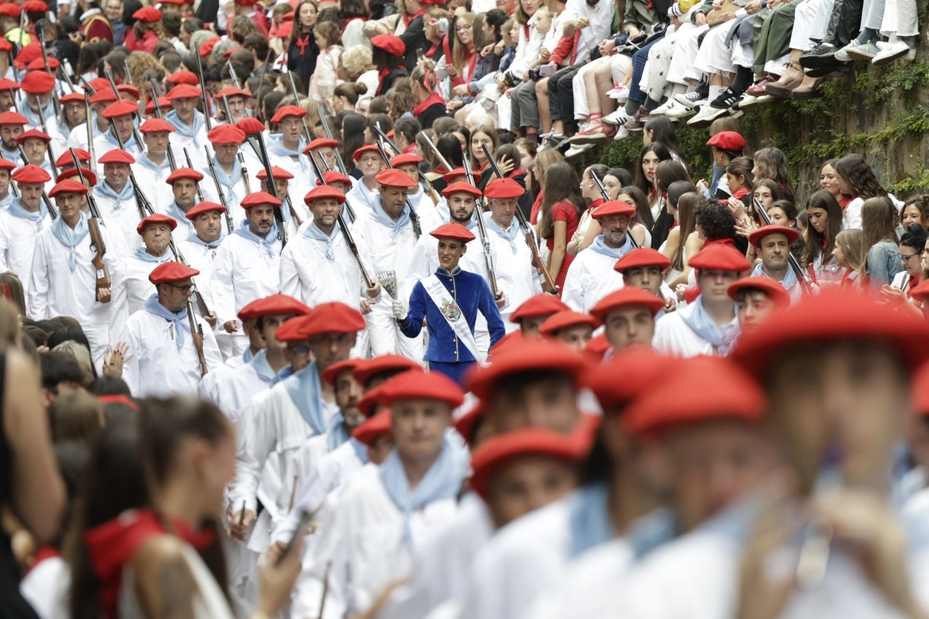 El desfile del Alarde, en imágenes