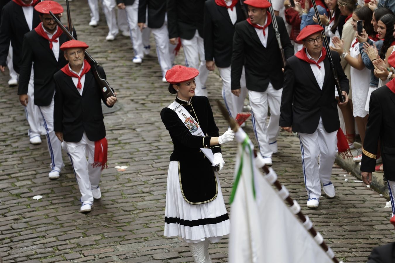El desfile del Alarde, en imágenes