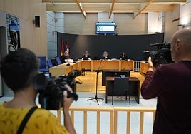 Juicio a los padres de un bebé en la Audiencia Provincial de Gipuzkoa.