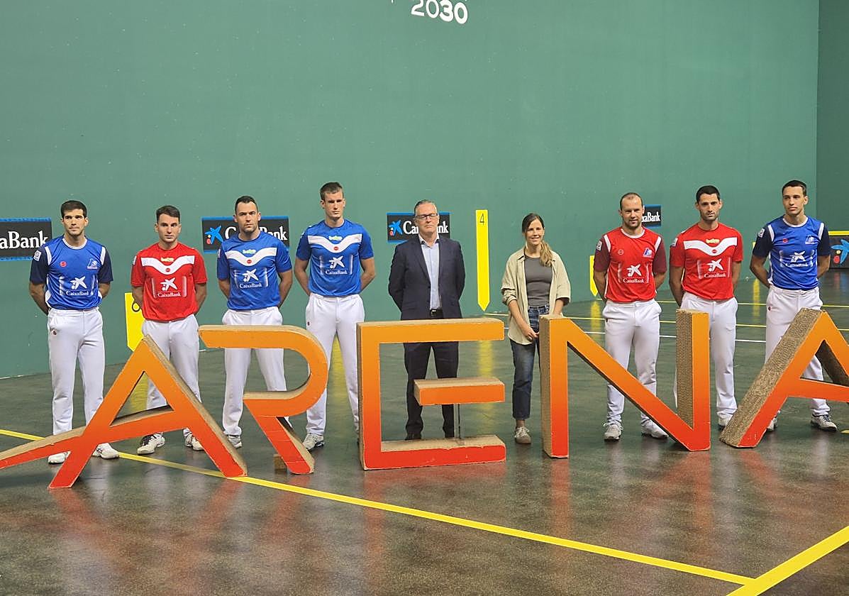 Elección de material este martes en el Navarra Arena