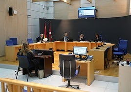 Imagen de la primera sesión del juicio.