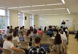 Un momento del curso de verano dedicado a la Inteligencia Artifiical.