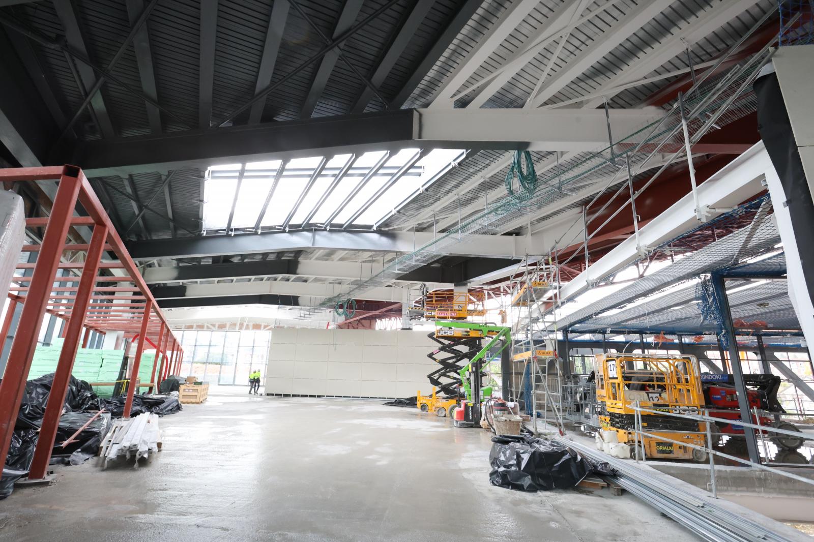 Visita a las obras de la estación de Irun