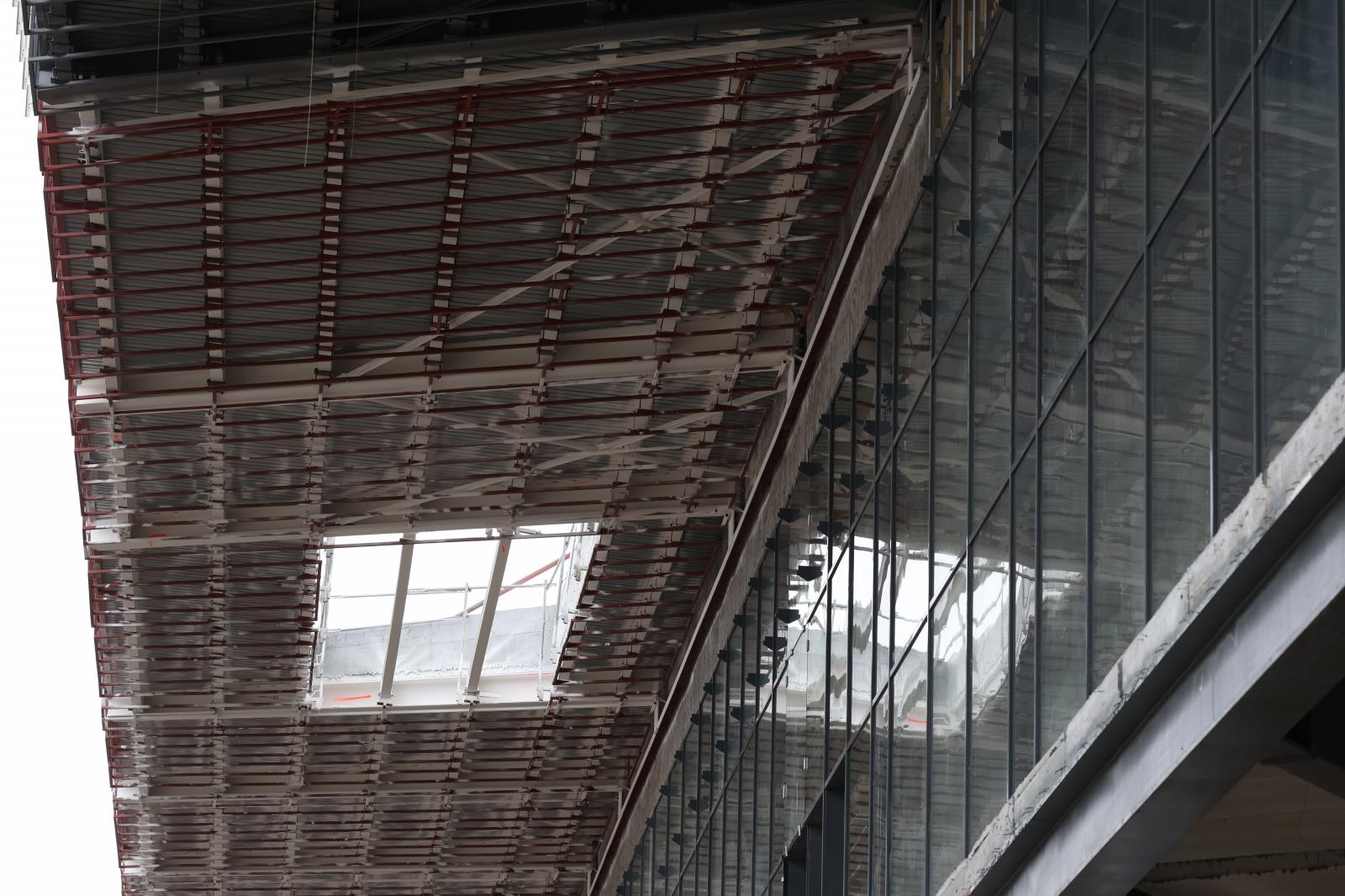 Visita a las obras de la estación de Irun