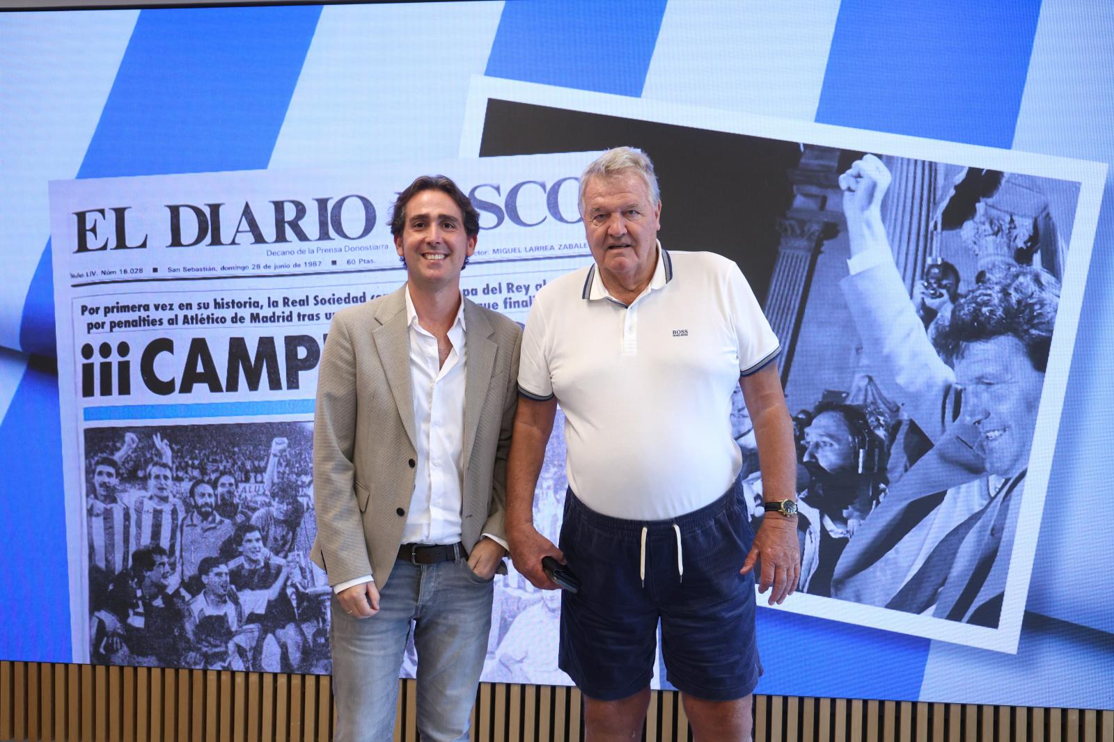 La visita de John Toshack a DV