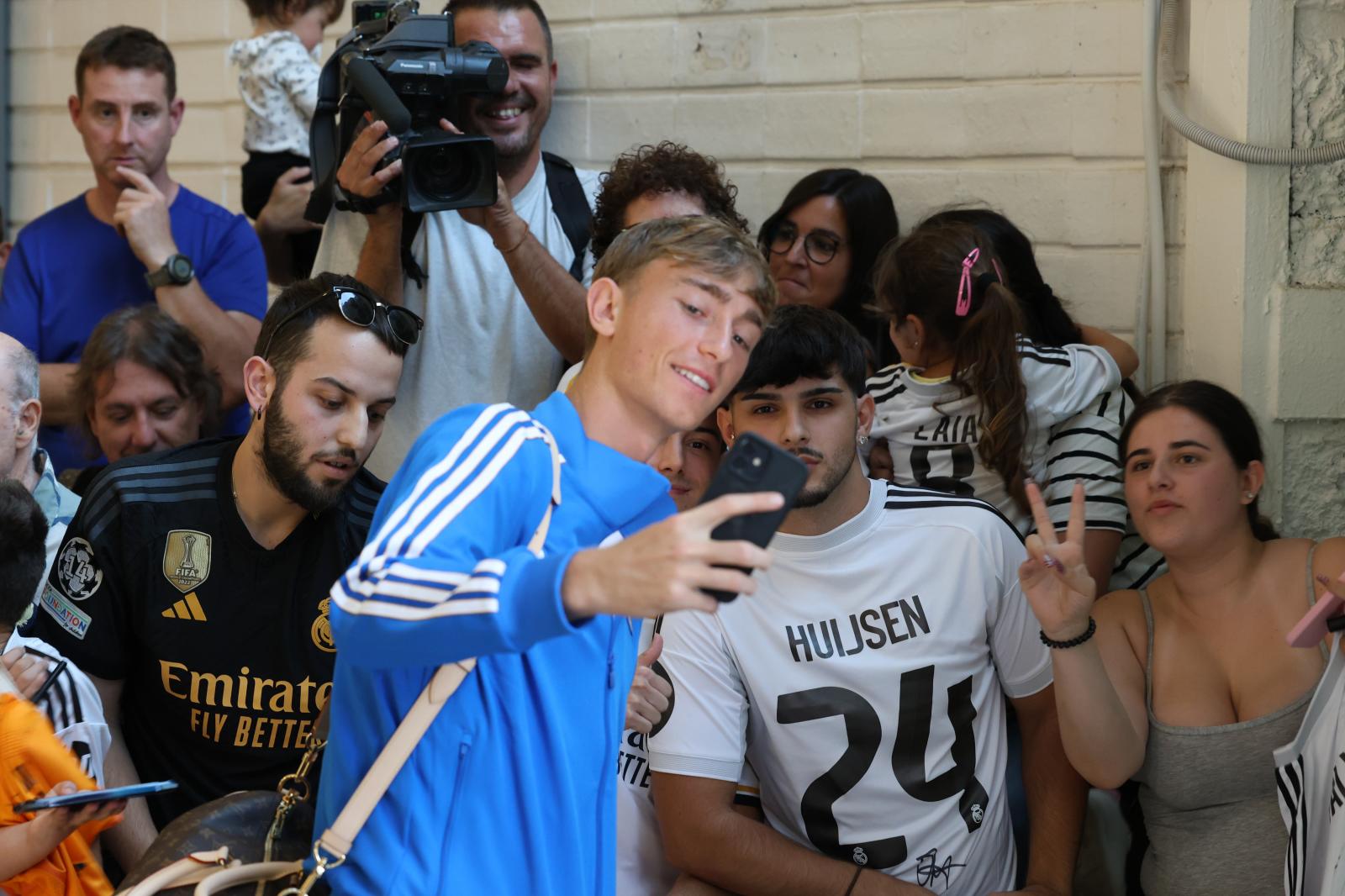 El Real Madrid llega a San Sebastián