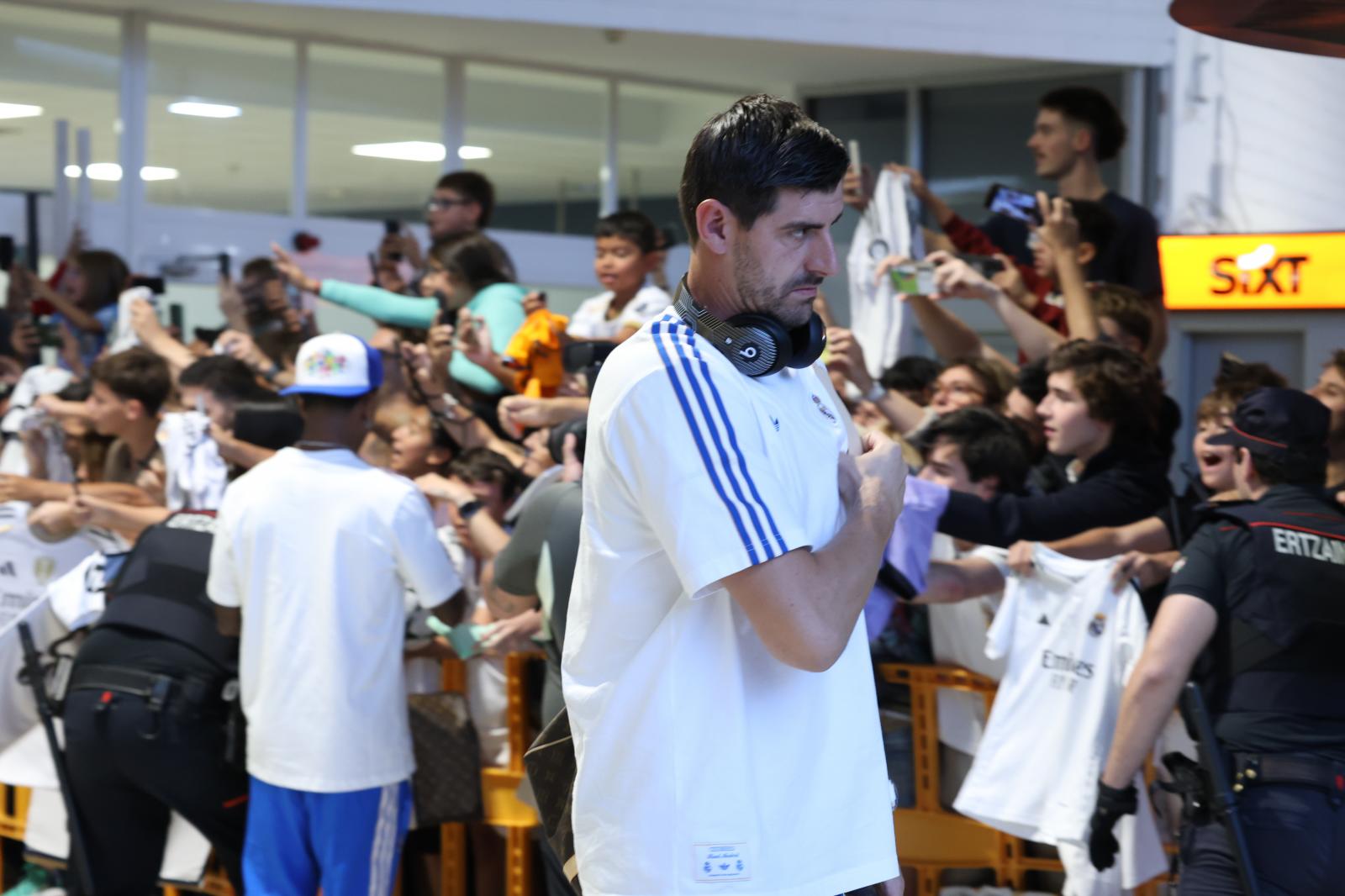 El Real Madrid llega a San Sebastián