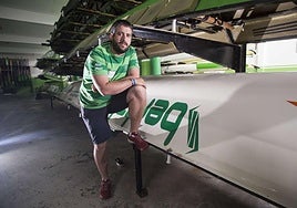 Iker Cortés, entrenador de Hondarribia A. E.