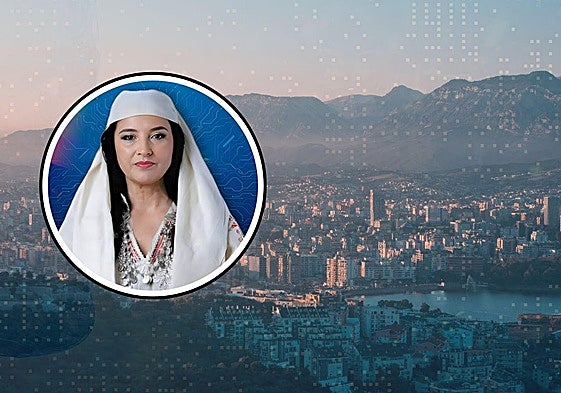 El avatar de Diella, la inteligencia artificial de Albania.