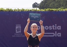 Gran ambiente en la final del torneo WTA de Donostia