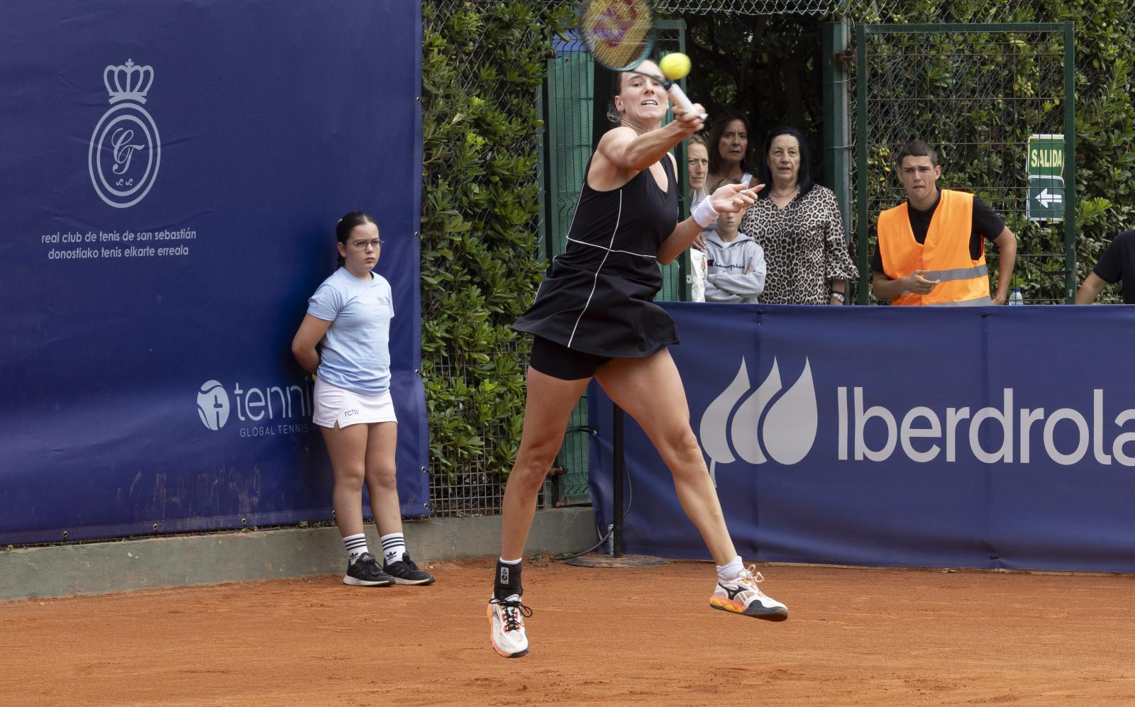 Gran ambiente en la final del torneo WTA de Donostia