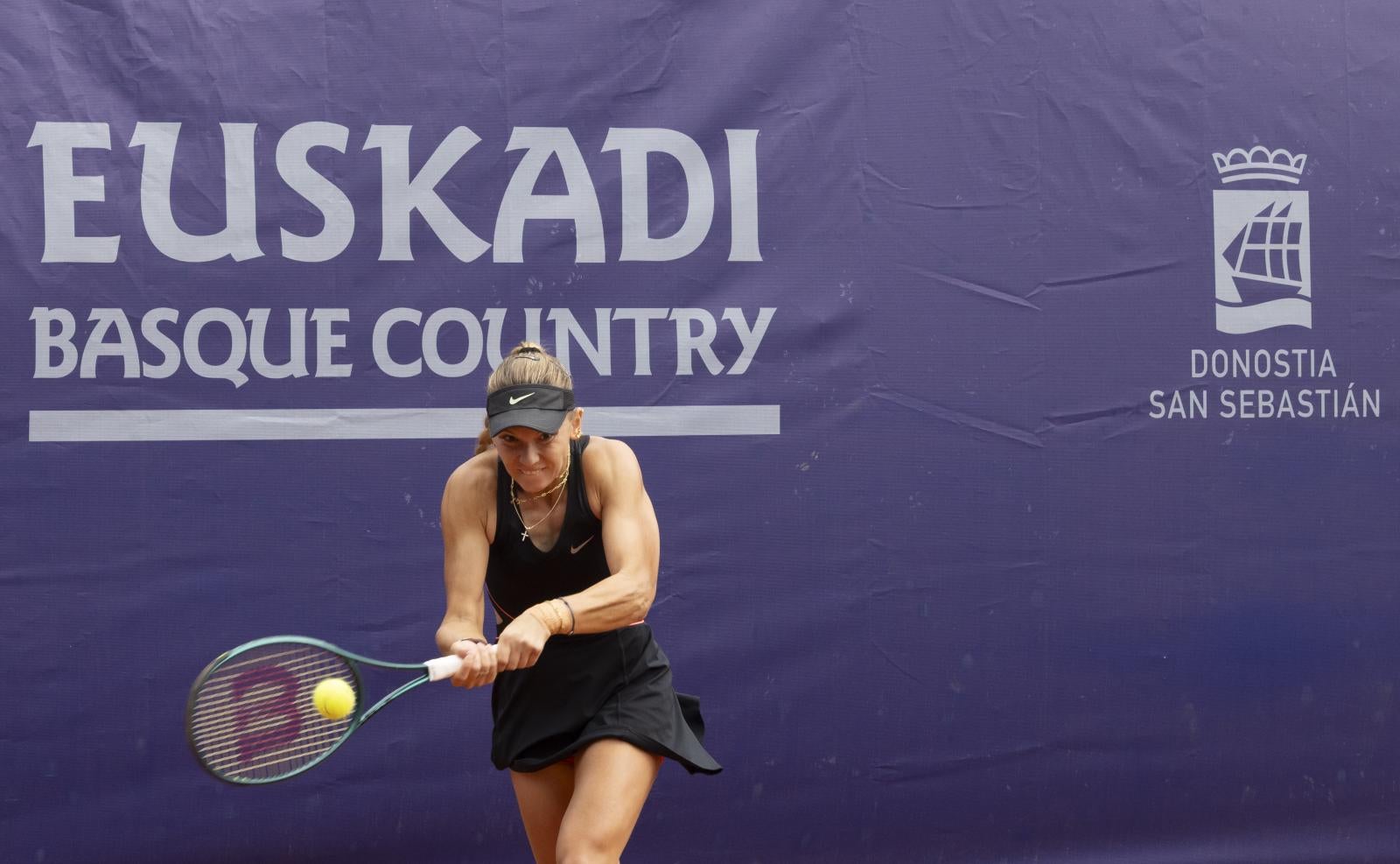 Gran ambiente en la final del torneo WTA de Donostia