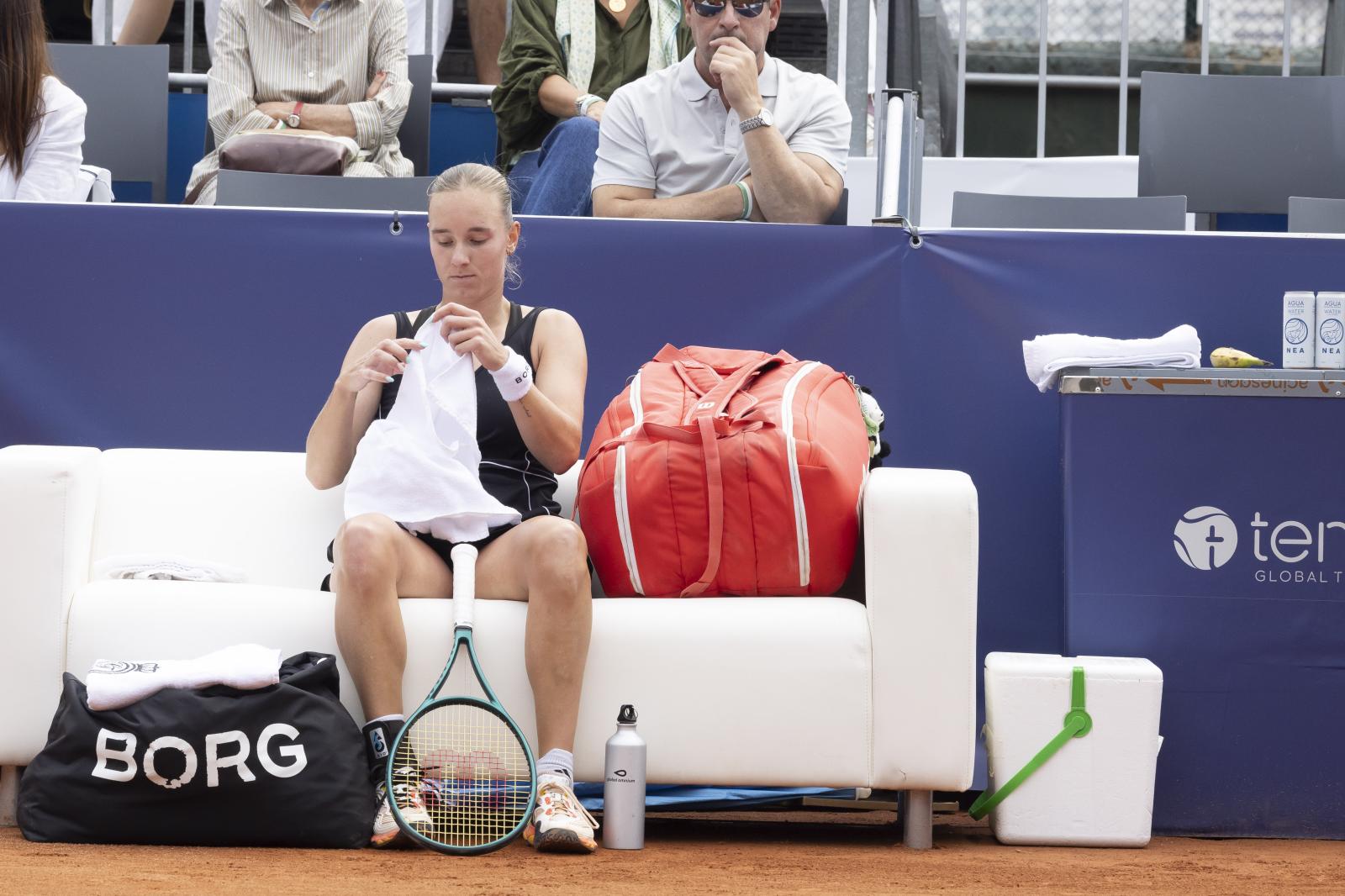 Gran ambiente en la final del torneo WTA de Donostia