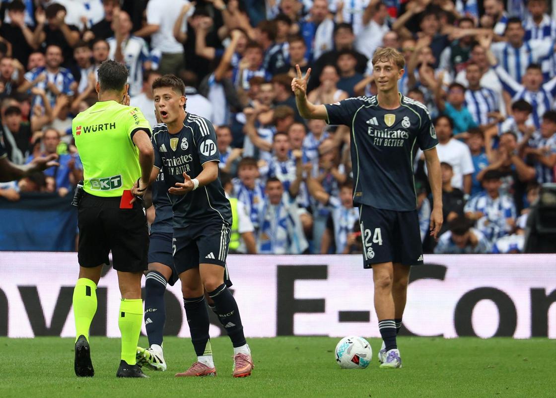 Las mejores imágenes del Real Sociedad - Real Madrid en Anoeta