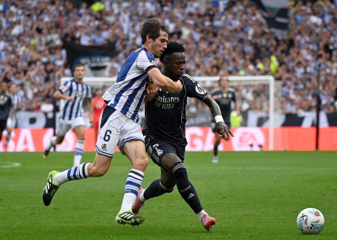 Las mejores imágenes del Real Sociedad - Real Madrid en Anoeta
