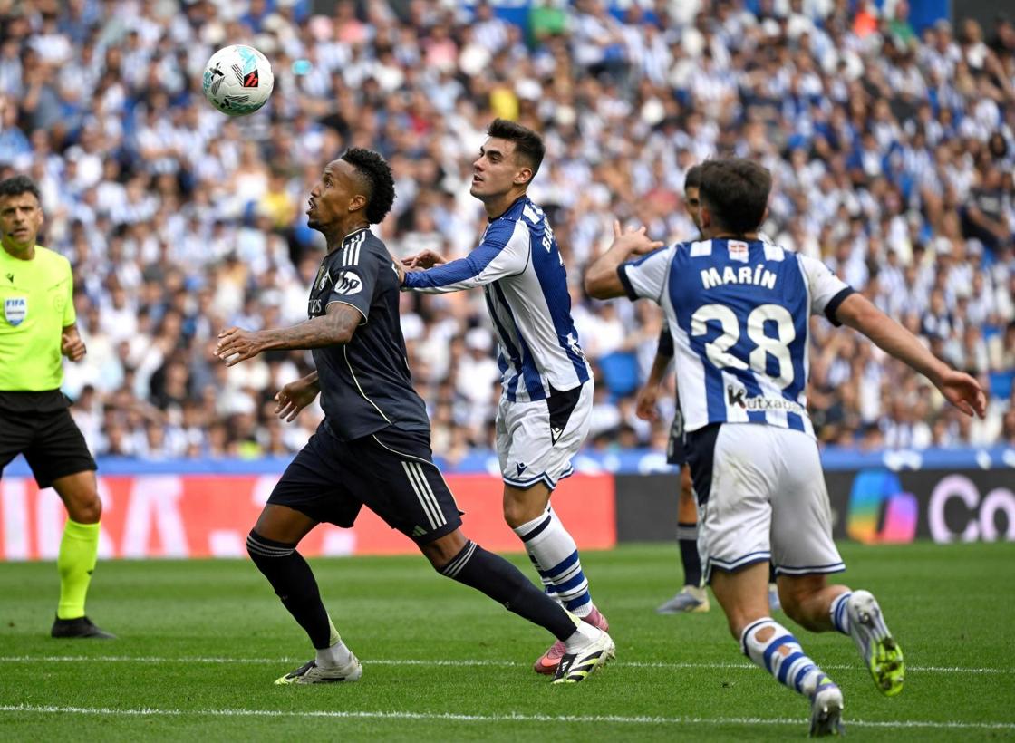 Las mejores imágenes del Real Sociedad - Real Madrid en Anoeta