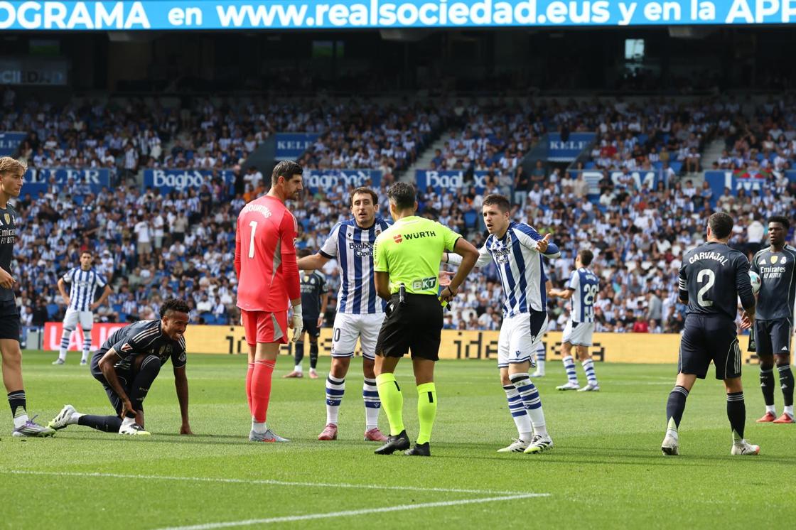 Las mejores imágenes del Real Sociedad - Real Madrid en Anoeta