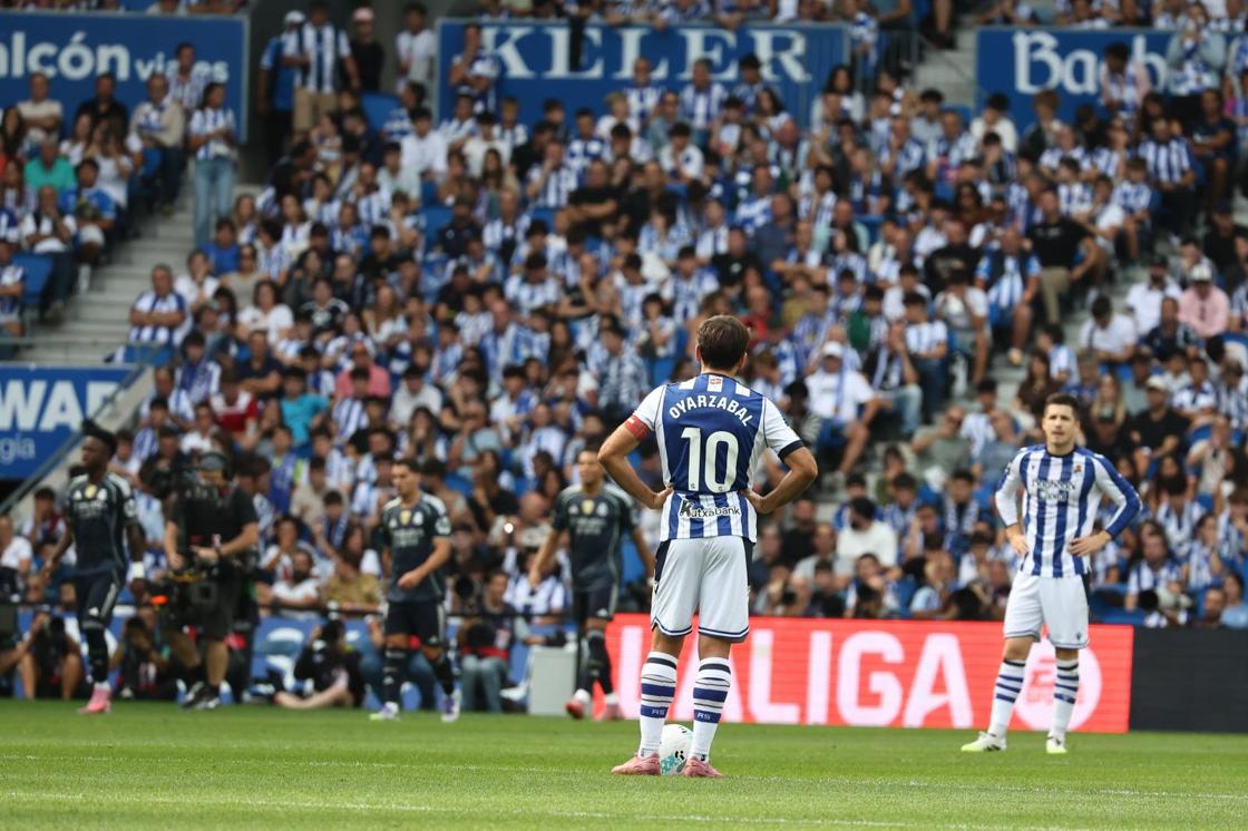 Las mejores imágenes del Real Sociedad - Real Madrid en Anoeta