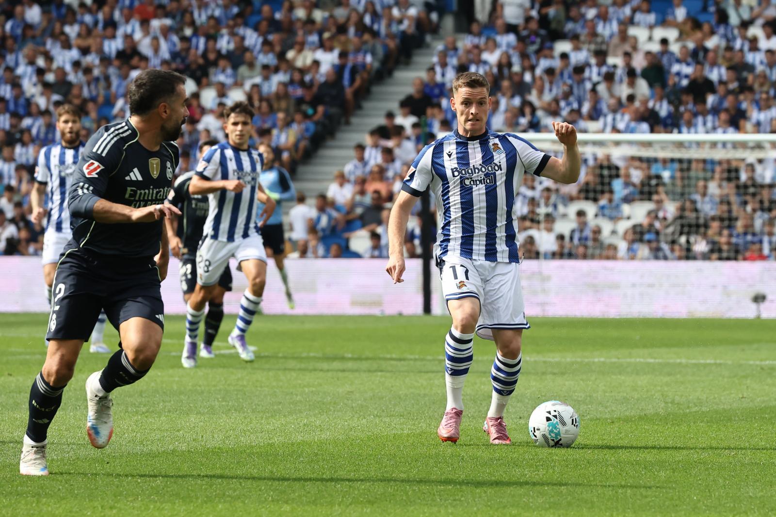 Las mejores imágenes del Real Sociedad - Real Madrid en Anoeta