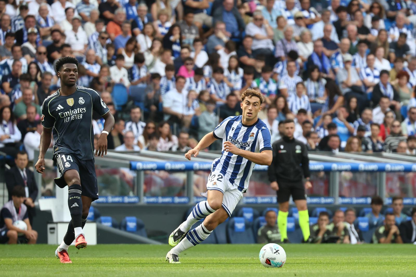 Las mejores imágenes del Real Sociedad - Real Madrid en Anoeta