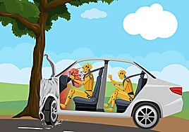 Así funciona de manera correcta e incorrecta el sistema de airbag de tu vehículo