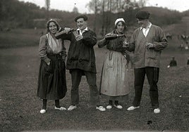 Landa-inguruneko gipuzkoarrek ere ondo zekiten dotore janzten. 'Euskal jantziak' aukeratzerakoan kontuan izan beharko genuke.