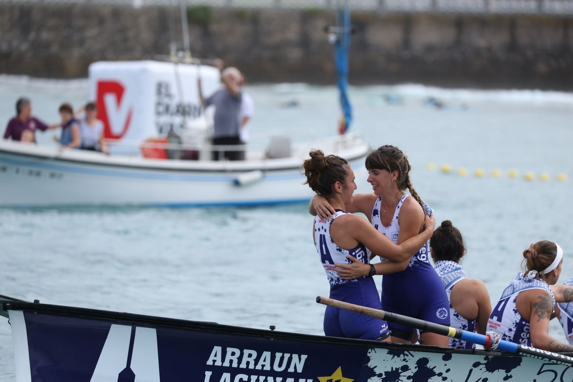 La celebración de Arraun Lagunak, en imágenes