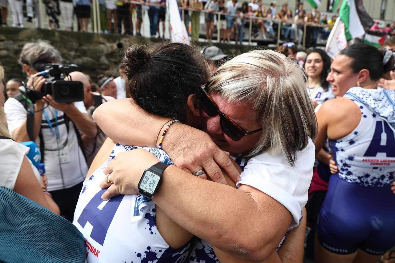 La celebración de Arraun Lagunak, en imágenes