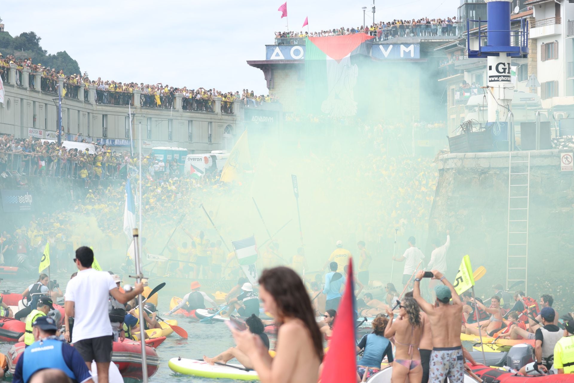 Pasión por la Bandera de La Concha