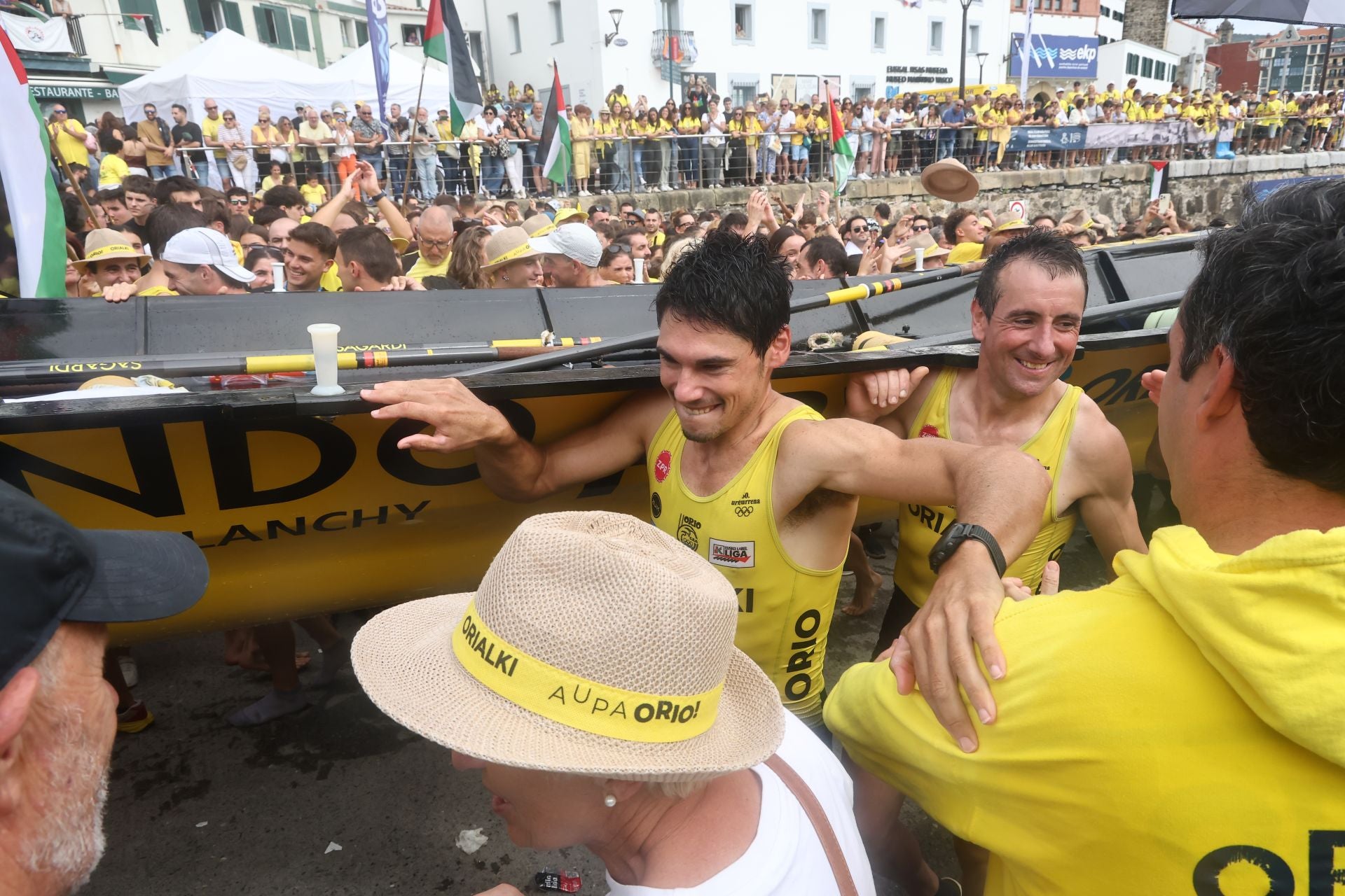 Orio celebra por todo lo alto su Bandera de La Concha número 33