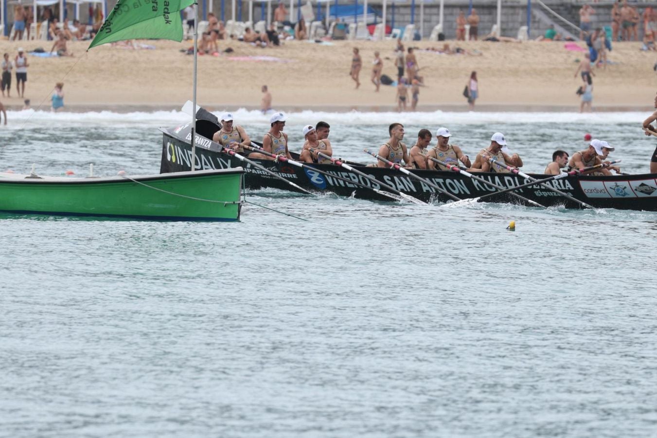 Las imágenes de la regata masculina