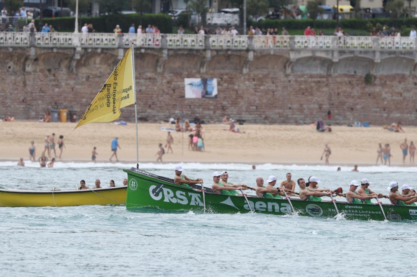 Las imágenes de la regata masculina