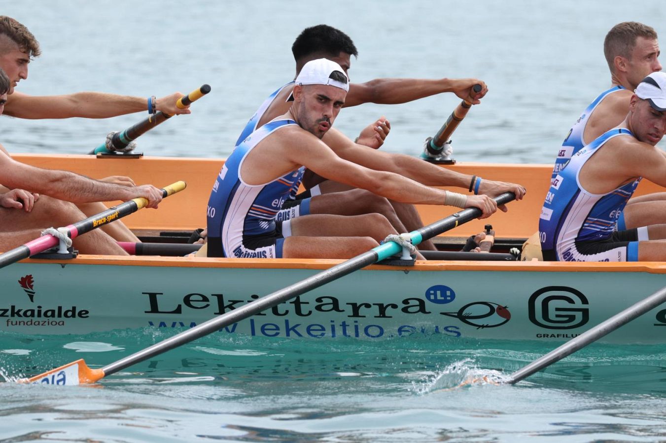Las imágenes de la regata masculina