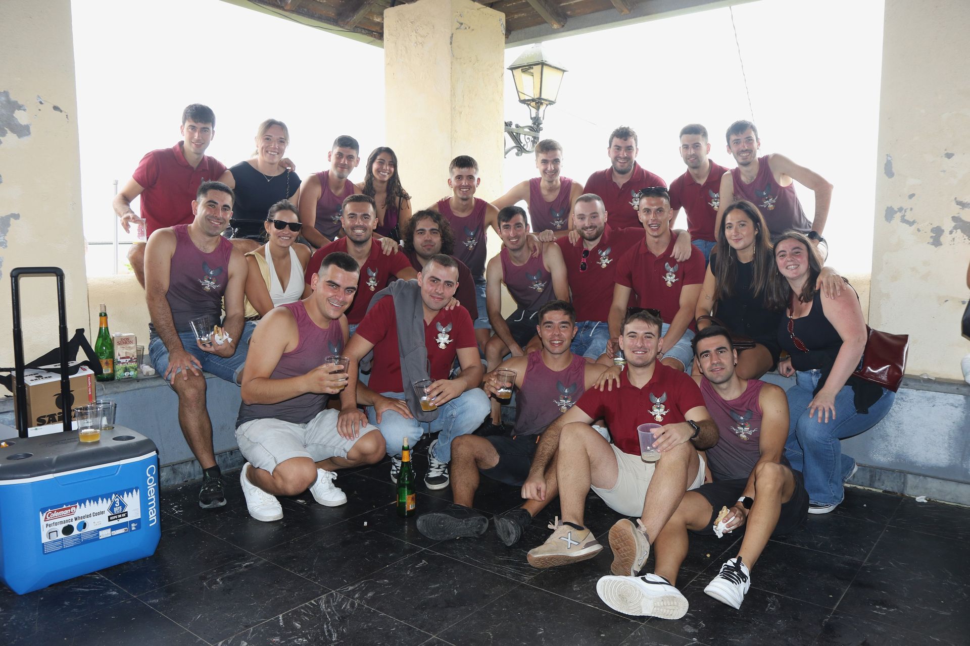 Gran ambiente en las fiestas de Mutriku