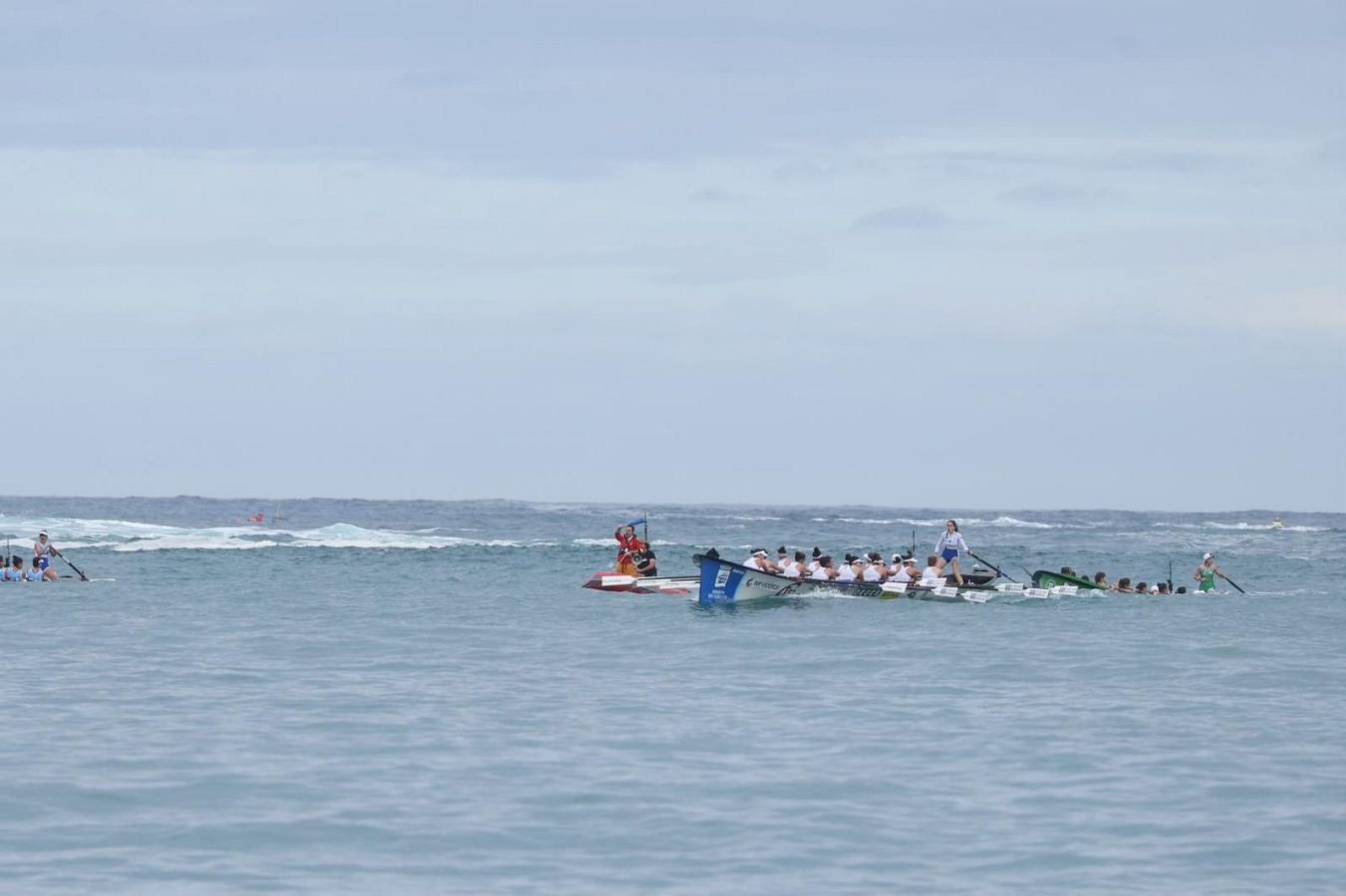 Las imágenes de la regata femenina