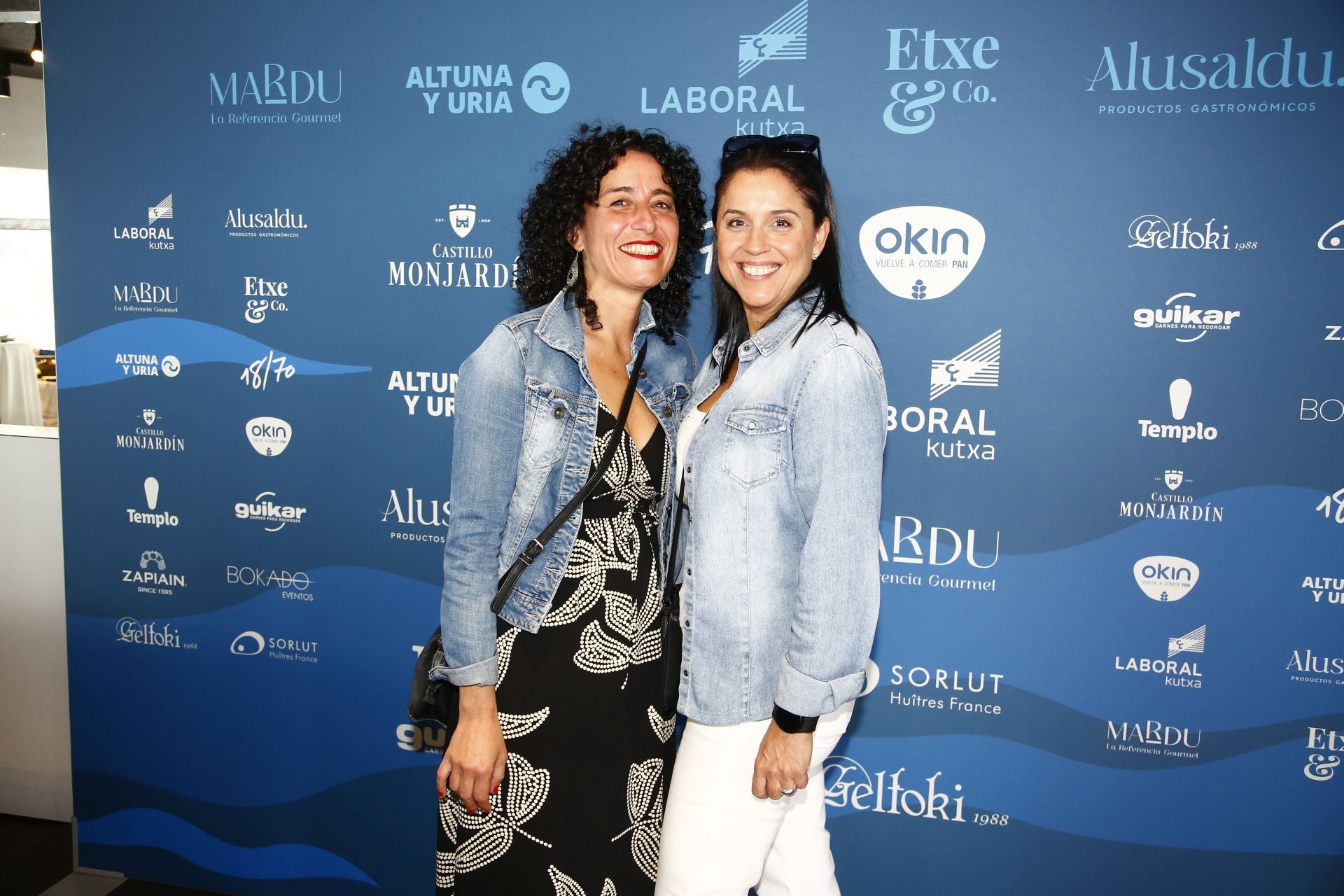 Photocall de la fiesta de DV para disfrutar de la Bandera de La Concha