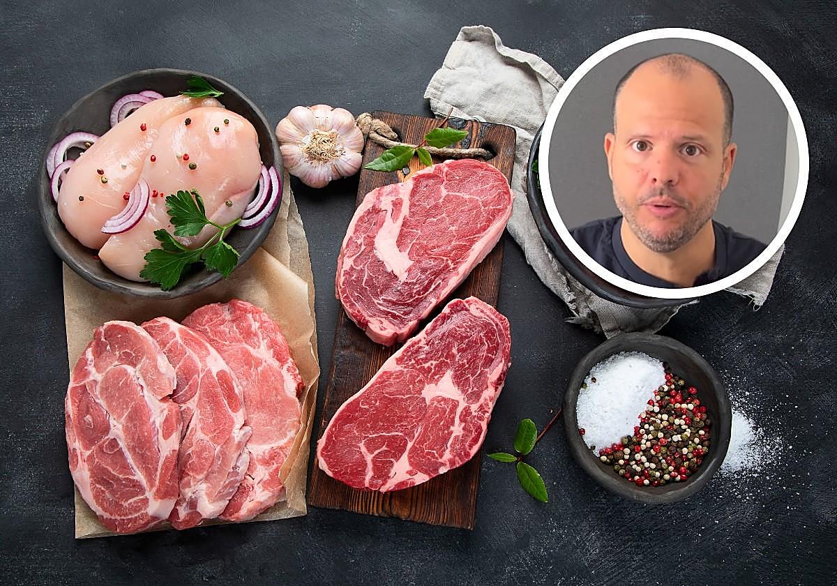 El nutricionista Miodrag Borges avisa sobre las carnes extratiernas del supermercado: «Lo único que quiero es la carne»