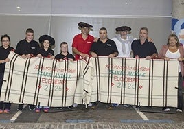 Los bueyes de Isidro Erretegia se imponen en las XI Pruebas de arrastre de San Bartolomé