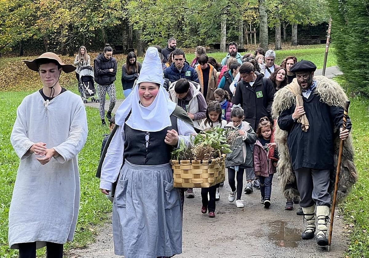 'Burdintxo', Olentzero y Mari Domingi volverán a recibir a las familias en Mirandaola a partir de noviembre.