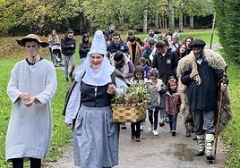 'Burdintxo', Olentzero y Mari Domingi volverán a recibir a las familias en Mirandaola a partir de noviembre.
