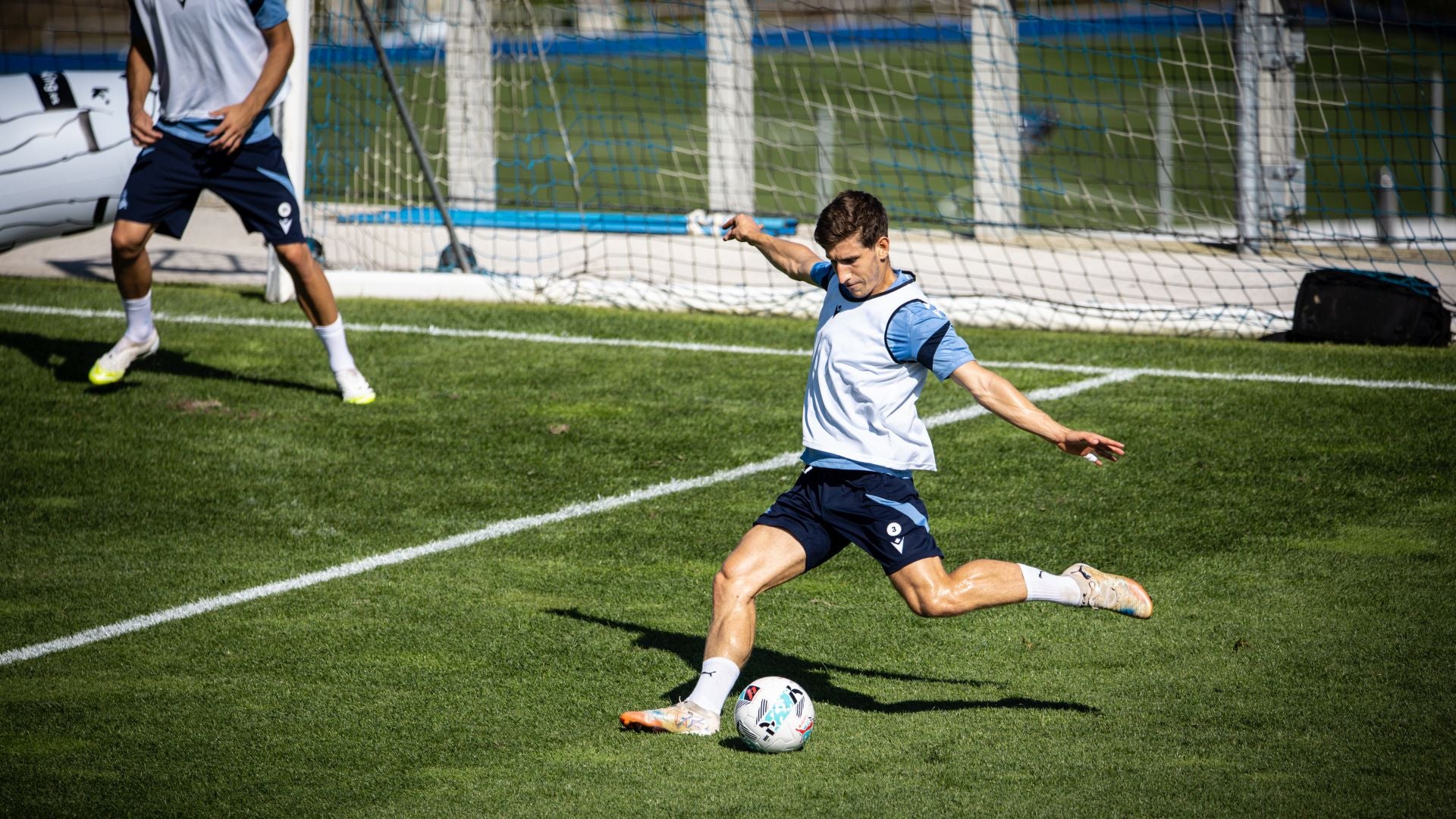 Ganas de reaccionar y sol en Zubieta