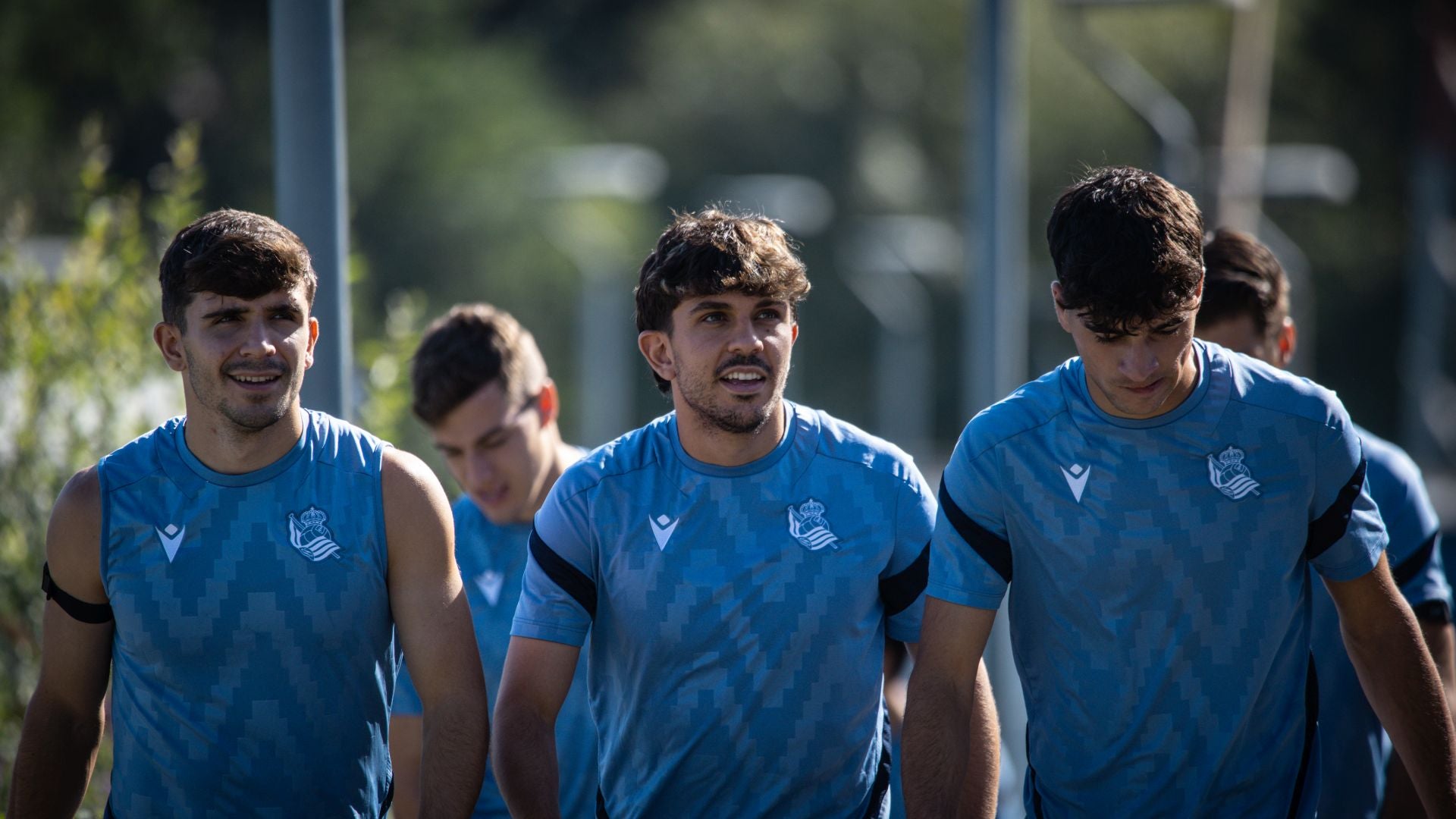 Ganas de reaccionar y sol en Zubieta