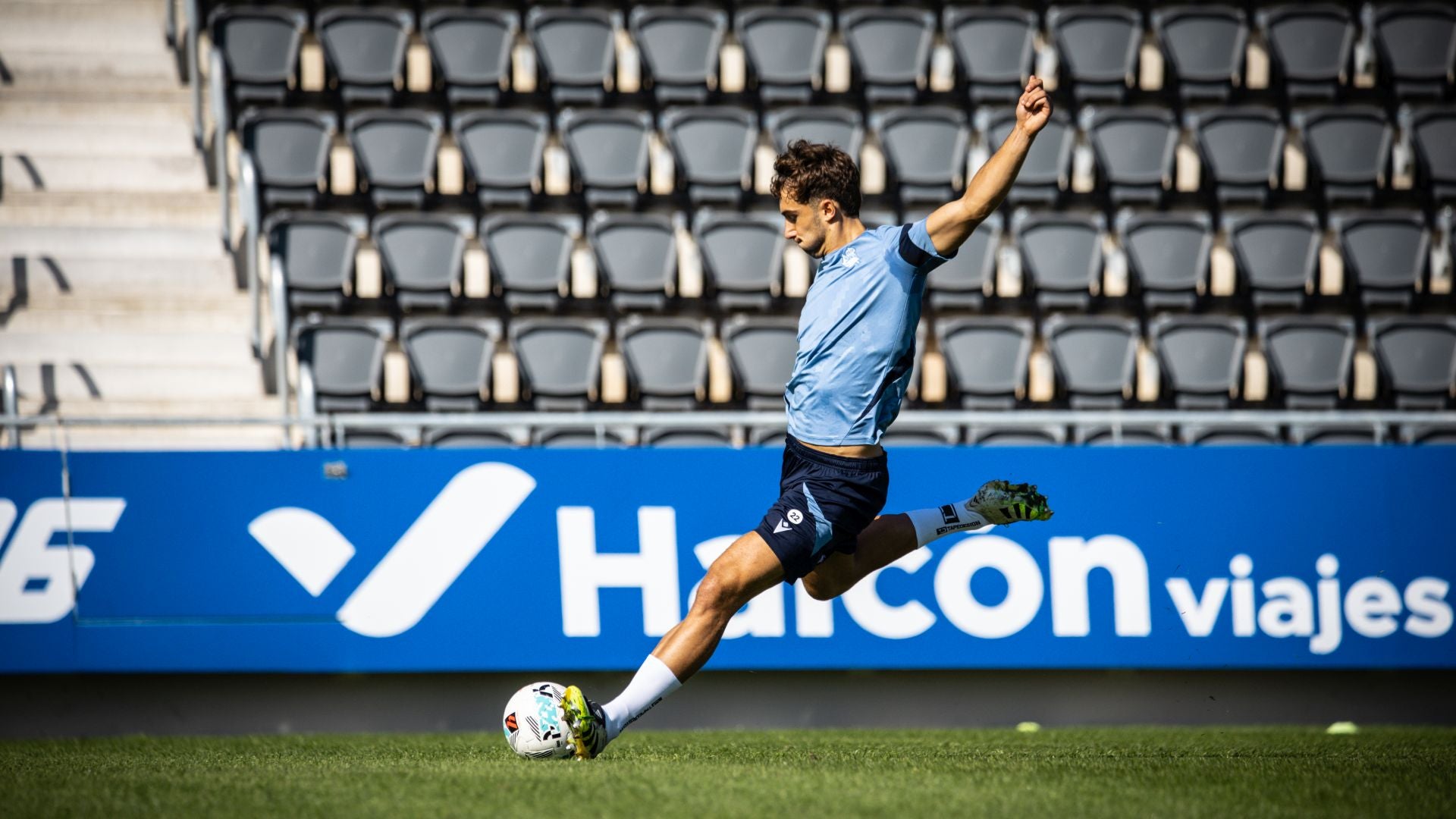 Ganas de reaccionar y sol en Zubieta