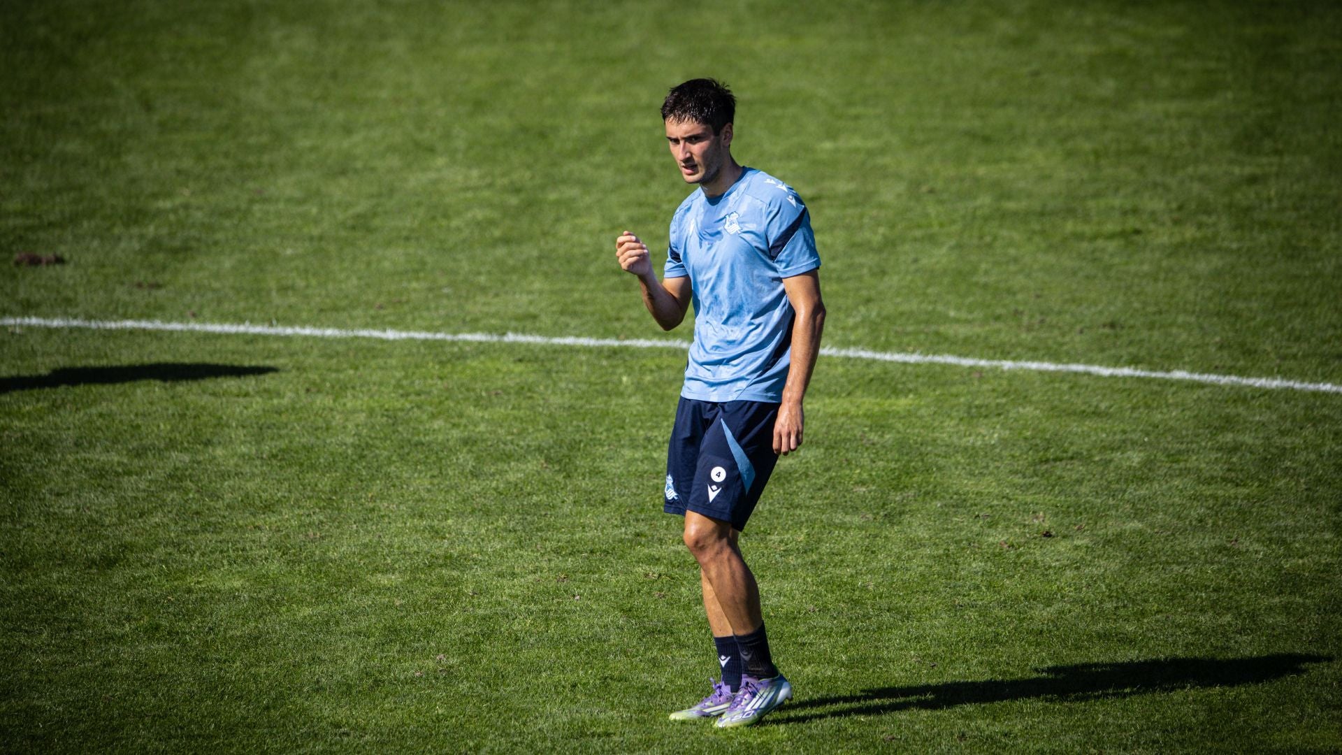 Ganas de reaccionar y sol en Zubieta