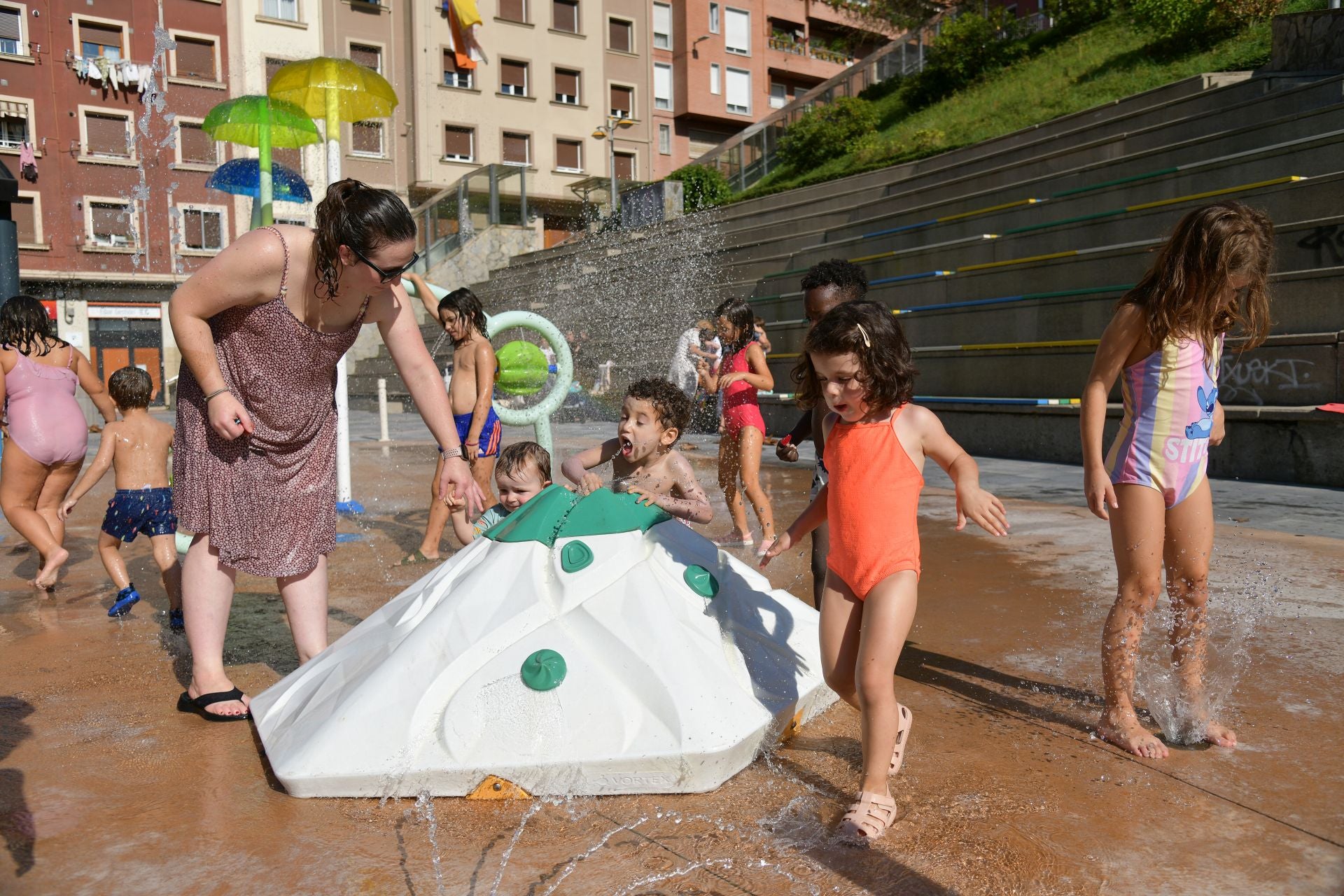 Jornada sofocante en el interior de Gipuzkoa