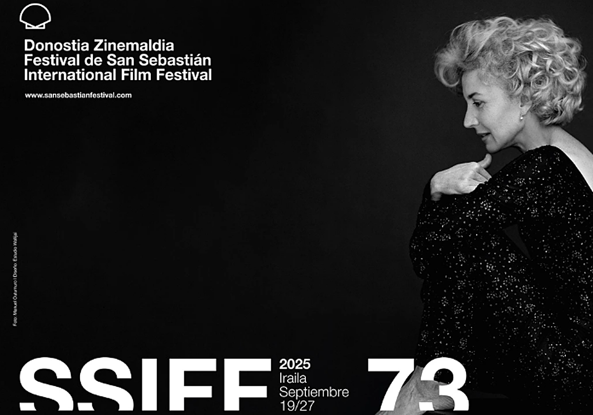 Marisa Paredes protagoniza la imagen oficial de esta edición elaborado con una fotografía de Manuel Outumuro.