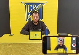 Alex Mozas ha ofrecido esta mañana la rueda de prensa previa al partido.